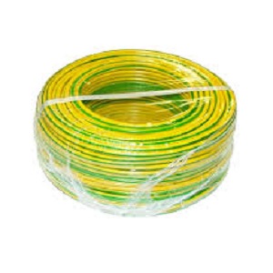 Fil TH 10mm2-Vert_Jaune-Plasticable TH-Rouleau - Quink Africa